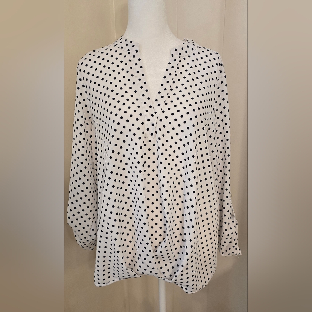 Polka Dot Women's Top